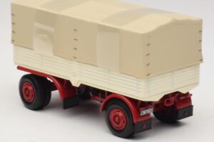 Truck Trailer Canvas White Red Minichamps 1:43 439159096 Diecast — photo 5 of 6