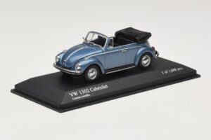 Volkswagen 1302 Cabriolet Blue Metallic Minichamps 1:43 430055042 Diecast — photo 2 of 4