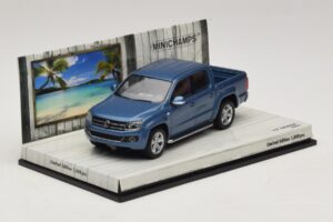 Volkswagen Amarok Blue Metallic Minichamps 1:43 436058362 Diecast — photo 2 of 5