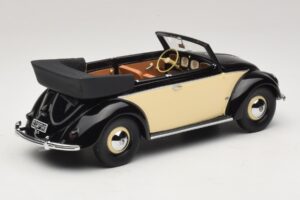 Volkswagen Beetle Convertible Black Cream Minichamps 1:18 107054131 Resin — photo 2 of 6