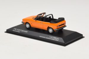 Volkswagen Golf Mk1 Cabriolet Orange Minichamps 1:43 400055131 Diecast — photo 3 of 4