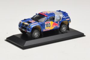Volkswagen Race Touareg #103 B. Saby / R. Perin Winner Rally Por Las Pampas 2005 Replacement Box Minichamps 1:43 436055303-R1 — photo 2 of 4