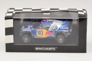 Volkswagen Race Touareg #103 B. Saby / R. Perin Winner Rally Por Las Pampas 2005 Replacement Box Minichamps 1:43 436055303-R1 — photo 4 of 4