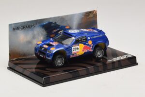 Volkswagen Race Touareg Red Bull #204 J. Kleinschmidt / F. Pons Dakar Rally 2005 Minichamps 1:43 436045304 Diecast — photo 2 of 5