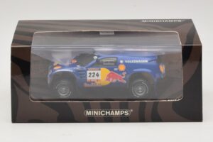 Volkswagen Race Touareg Red Bull #224 B. Saby / Stevenson Dakar Rally 2005 Minichamps 1:43 436045324 Diecast — photo 5 of 5
