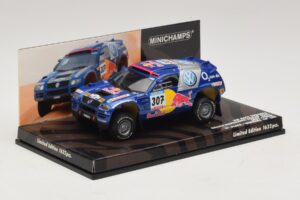 Volkswagen Race Touareg Red Bull #307 B. Saby / M. Perin Dakar Rally 2005 Minichamps 1:43 436055307 Diecast — photo 2 of 5