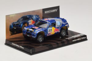 Volkswagen Race Touareg Red Bull #313 J. Kankkunen / J. Repo Dakar Rally 2005 Minichamps 1:43 436055313 Diecast — photo 2 of 5