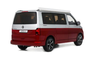 Volkswagen T6.1 California Ocean Tornado Red / Reflex Silver Otto 1:18 OT1342 Resin — photo 2 of 5