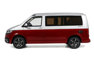 Volkswagen T6.1 California Ocean Tornado Red / Reflex Silver Otto 1:18 OT1342 Resin — photo 3 of 5