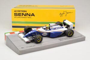 Williams FW16 Renault #2 A. Senna San Marino GP 1994 Minichamps 1:18 543941833 Diecast — photo 6 of 7
