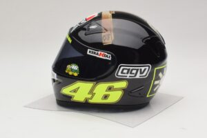 AGV Helmet V. Rossi MotoGP Jerez Test 2007 Minichamps 1:2 327070046 Diecast — photo 2 of 7