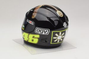 AGV Helmet V. Rossi MotoGP Jerez Test 2007 Minichamps 1:2 327070046 Diecast — photo 3 of 7