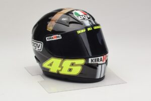 AGV Helmet V. Rossi MotoGP Jerez Test 2007 Minichamps 1:2 327070046 Diecast — photo 5 of 7