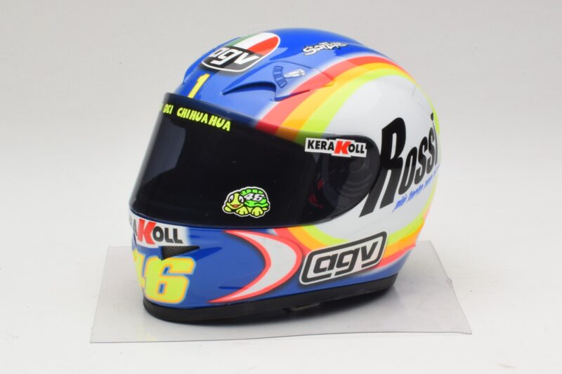 AGV Helmet V. Rossi MotoGP Sepang 2005 Minichamps 1:2 327050066 Diecast