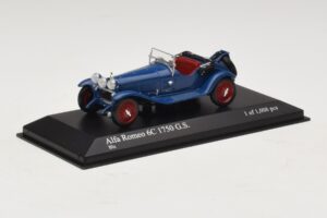 Alfa Romeo 6C 1750 G.S. Blue Minichamps 1:43 400120431 Diecast — photo 2 of 5