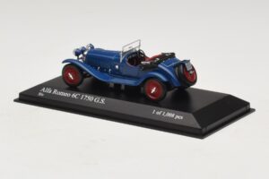 Alfa Romeo 6C 1750 G.S. Blue Minichamps 1:43 400120431 Diecast — photo 3 of 5