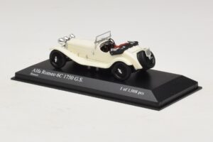 Alfa Romeo 6C 1750 G.S. White Minichamps 1:43 400120430 Diecast — photo 3 of 5