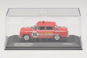 Alfa Romeo Giulia ONS Rennstreckensicherung 1973 Minichamps 1:43 400120994 Diecast — photo 4 of 5