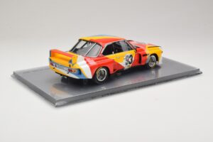 BMW 3.0 CSL Art Car Alexander Calder #51 H. Poulain / S. Posey / J. Guichet 24 Hours of Le Mans 1975 Minichamps 1:18 80430150 — photo 2 of 7