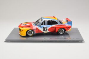 BMW 3.0 CSL Art Car Alexander Calder #51 H. Poulain / S. Posey / J. Guichet 24 Hours of Le Mans 1975 Minichamps 1:18 80430150 — photo 3 of 7
