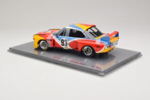 BMW 3.0 CSL Art Car Alexander Calder #51 H. Poulain / S. Posey / J. Guichet 24 Hours of Le Mans 1975 Minichamps 1:18 80430150 — photo 5 of 7