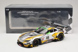 BMW Z4 GT3 #46 M. Palttala / L. Luhr 24 Hours of Spa Winner 2015 Minichamps 1:18 151152346 Diecast — photo 6 of 6