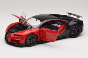 Bugatti Chiron Sport Italian Red & Carbon AUTOart 1:18 70996 Composite — photo 2 of 8