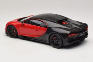 Bugatti Chiron Sport Italian Red & Carbon AUTOart 1:18 70996 Composite — photo 7 of 8