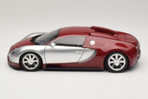 Bugatti Veyron Centenaire Edition Chrome Red Minichamps 1:18 100110851 Diecast — photo 4 of 8