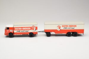 Bussing LU 11/16 Box Trailer Dextro Energen Minichamps 1:43 499073940 Diecast — photo 3 of 6