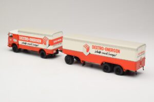 Bussing LU 11/16 Box Trailer Dextro Energen Minichamps 1:43 499073940 Diecast — photo 5 of 6