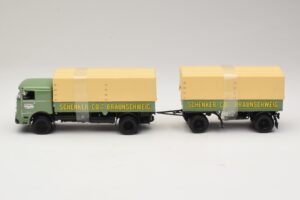 Bussing LU 11/16 Flatbed Trailer Schenker Minichamps 1:43 499073924 Diecast — photo 3 of 6