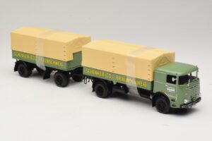 Bussing LU 11/16 Flatbed Trailer Schenker Minichamps 1:43 499073924 Diecast — photo 4 of 6