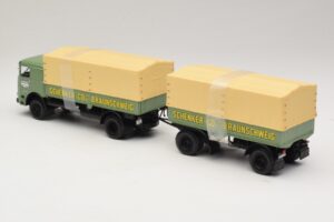 Bussing LU 11/16 Flatbed Trailer Schenker Minichamps 1:43 499073924 Diecast — photo 5 of 6