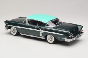 Chevrolet Bel Air Impala Coupe Dark Green Metallic & Green KK-Scale 1:18 KKDC181594 Diecast — photo 5 of 6