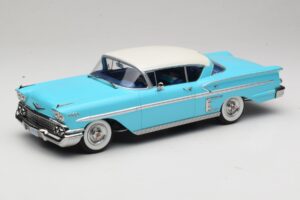 Chevrolet Bel Air Impala Coupe Turquoise & Cream KK-Scale 1:18 KKDC181593 Diecast