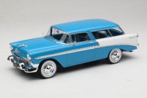 Chevrolet Bel Air Nomad Turquoise & White KK-Scale 1:18 KKDC181292 Diecast