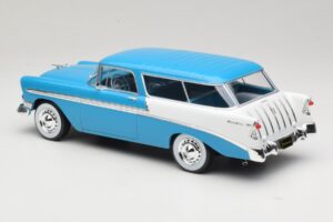 Chevrolet Bel Air Nomad Turquoise & White KK-Scale 1:18 KKDC181292 Diecast — photo 5 of 6