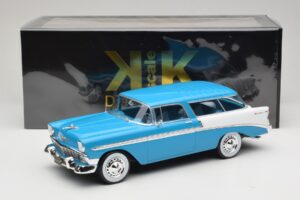 Chevrolet Bel Air Nomad Turquoise & White KK-Scale 1:18 KKDC181292 Diecast — photo 6 of 6