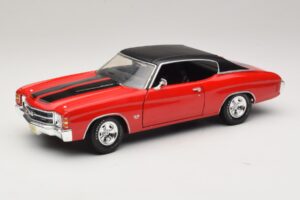 Chevrolet Chevelle SS454 Red Maisto 1:18 31890-P1 Diecast