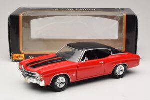 Chevrolet Chevelle SS454 Red Maisto 1:18 31890-P1 Diecast — photo 8 of 8
