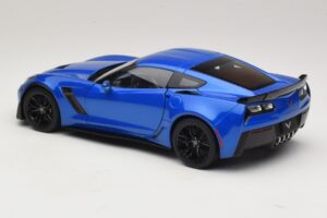 Chevrolet Corvette C7 Z06 Laguna Blue Tintcoat AUTOart 1:18 71265 Composite — photo 7 of 8