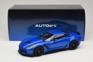 Chevrolet Corvette C7 Z06 Laguna Blue Tintcoat AUTOart 1:18 71265 Composite — photo 8 of 8