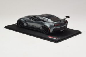 Chevrolet Corvette C7 ZR-1 Shadow Grey Metallic TopSpeed 1:18 TS0148 Resin — photo 5 of 6