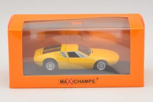 De Tomaso Mangusta Yellow Maxichamps 1:43 940127120 Diecast — photo 5 of 5
