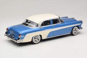 DeSoto Fireflite Sedan Blue Metallic & Cream KK-Scale 1:18 KKDC181544 Diecast — photo 2 of 6