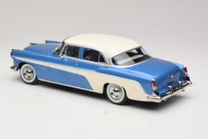 DeSoto Fireflite Sedan Blue Metallic & Cream KK-Scale 1:18 KKDC181544 Diecast — photo 5 of 6