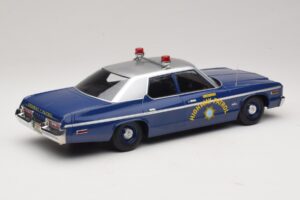 Dodge Monaco Nevada Highway Patrol Blue & Silver KK-Scale 1:18 KKDC181155 Diecast — photo 2 of 6