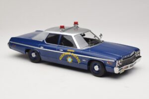 Dodge Monaco Nevada Highway Patrol Blue & Silver KK-Scale 1:18 KKDC181155 Diecast — photo 4 of 6