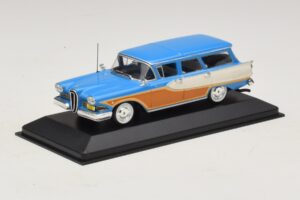 Edsel Bermuda Station Wagon Caribbean Turquoise Minichamps 1:43 400082014 Diecast — photo 2 of 4